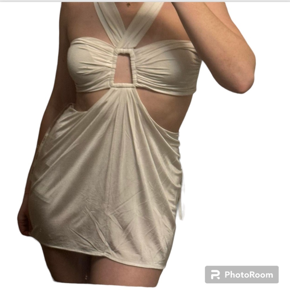 Vintage Bebe White Dress